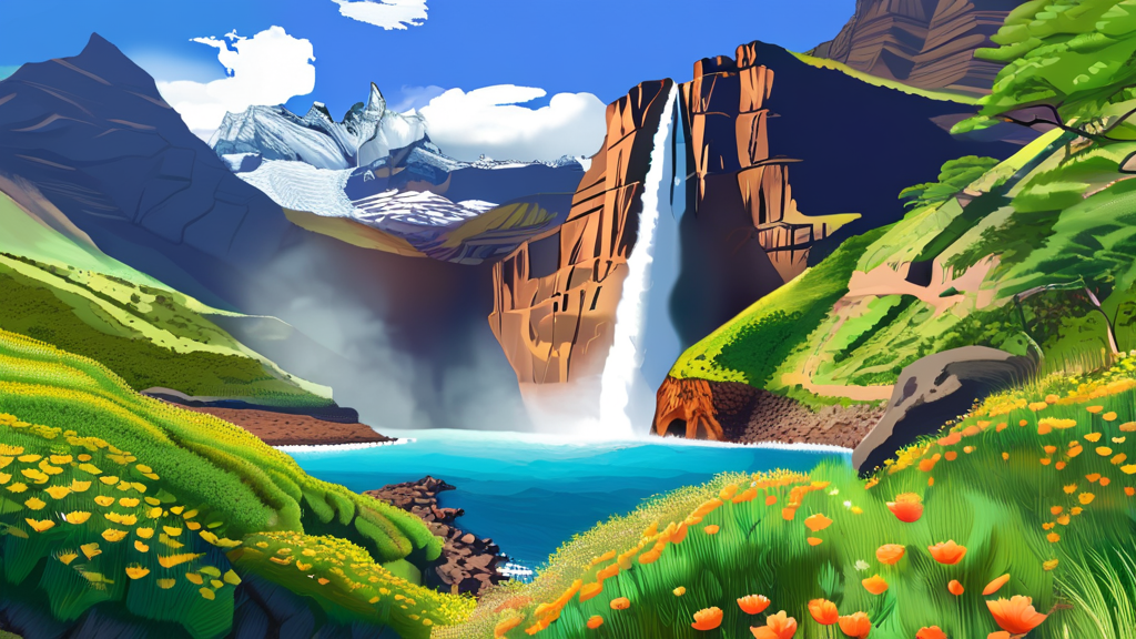 칠레 카혼 델 마이포 4박 5일 추천 일정 및 코스 (realistic 스타일)