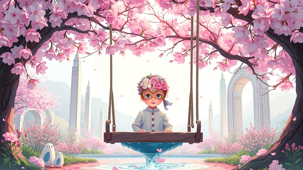 전시 특징 및 주요 작품 (illustration 스타일)
