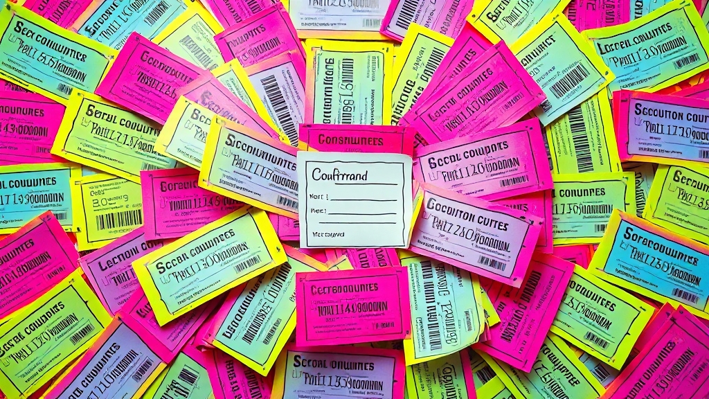 쿠폰, 어떻게 활용하는 것이 좋을까요? (popart 스타일)