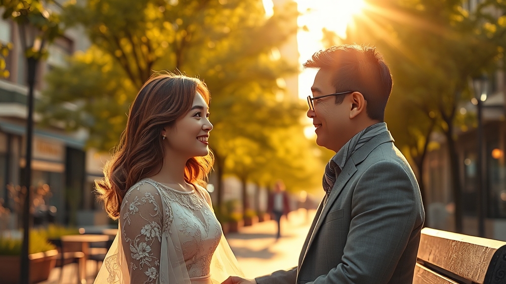 유형별 연애 스타일 분석 (realistic 스타일)