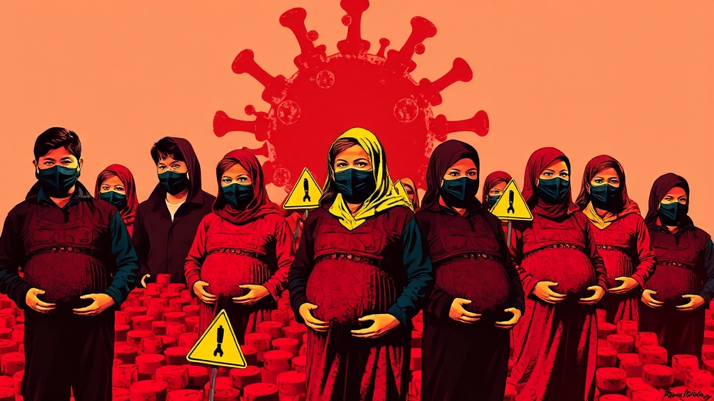 대상포진의 전염성과 주의사항 (popart 스타일)