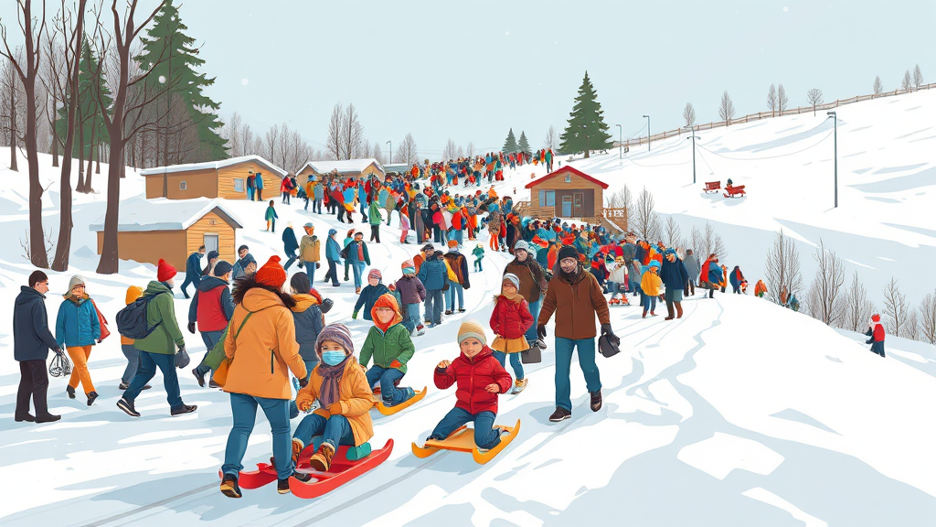 주차 정보 및 최적 동선 (illustration 스타일)