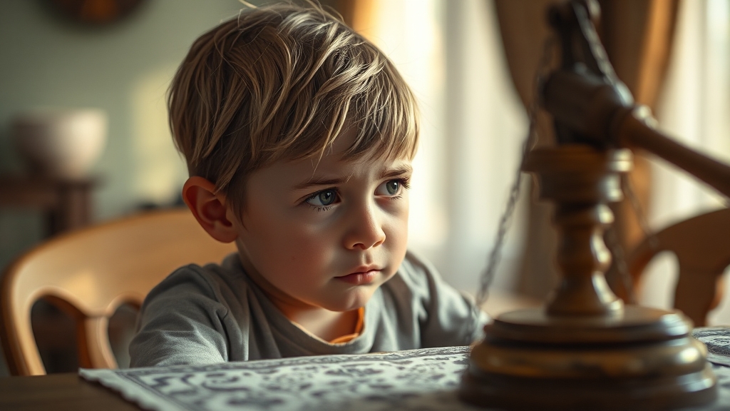 양육비 미지급 해결 (realistic 스타일)