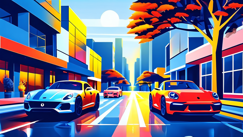 DB 다이렉트 자동차 보험 가입 시 꼭 확인해야 할 사항 (illustration 스타일)