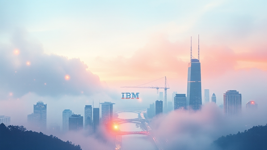 해외 양자컴퓨터 기업 분석 (watercolor 스타일)