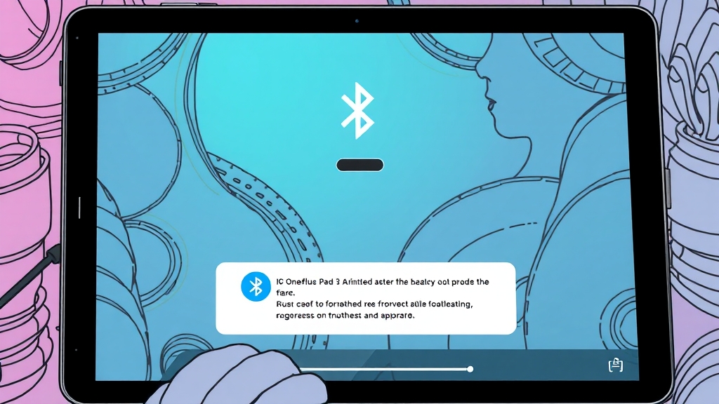 키보드 연결 문제, 이렇게 해결! (illustration 스타일)