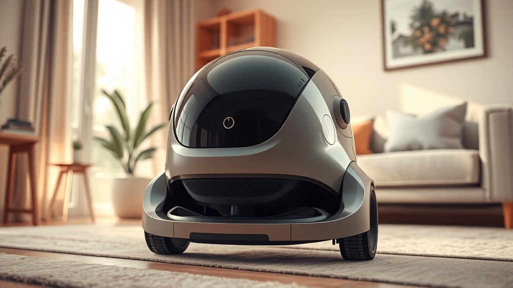 나에게 맞는 로봇청소기 선택 (illustration 스타일)