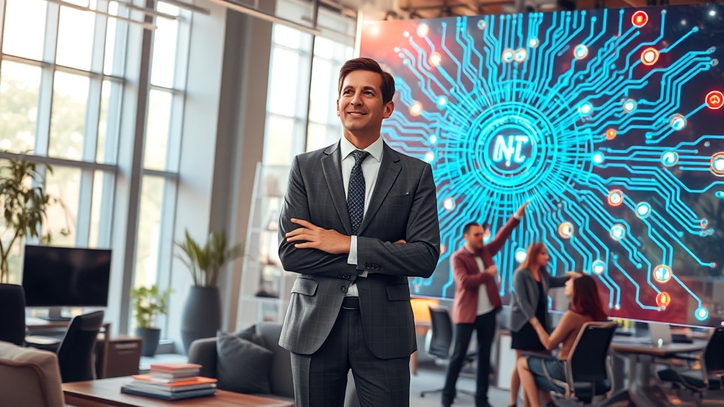 샘 올트먼 CEO의 특별 보너스 결정 (realistic 스타일)