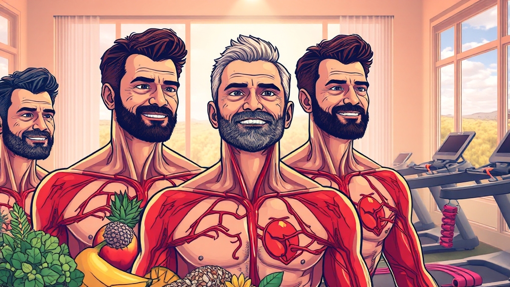 발기부전, 원인과 해결책은? (illustration 스타일)