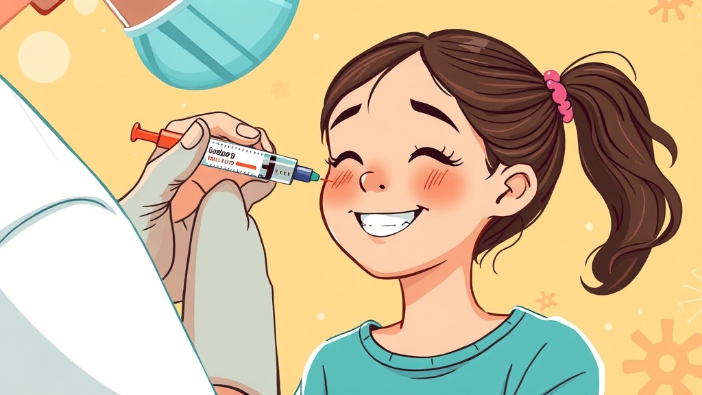 가다실9가 접종 일정 및 간격 (illustration 스타일)
