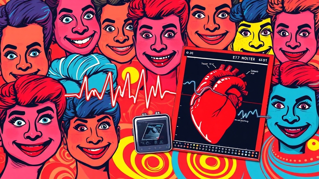 부정맥 초기 증상 및 진단 (popart 스타일)