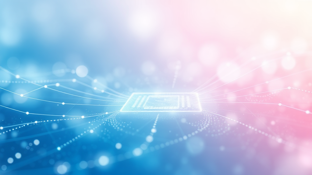 중국 AI 칩 개발, 어디까지 왔나? (watercolor 스타일)