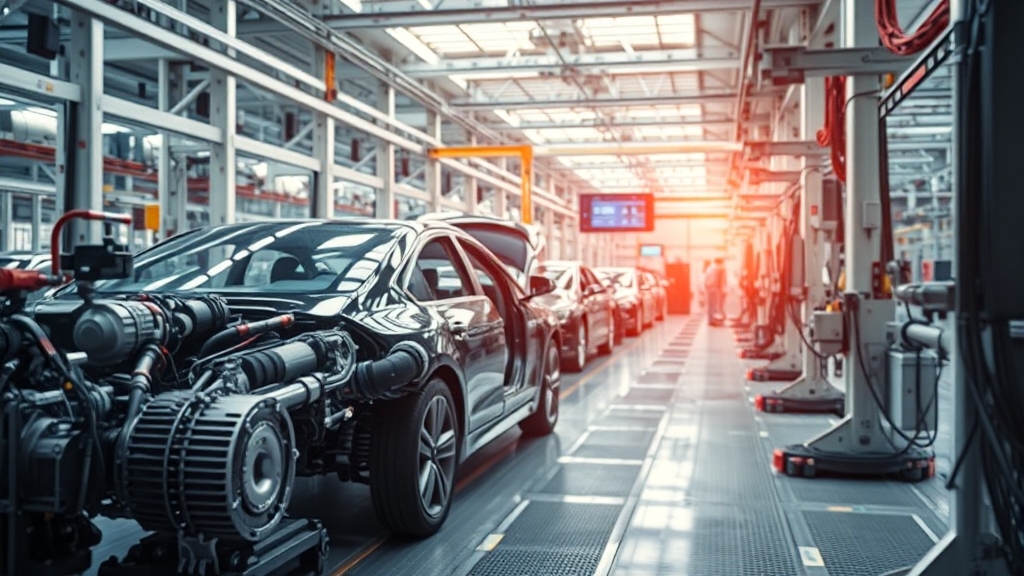 자동차 부품 제조 공정 특화 (realistic 스타일)