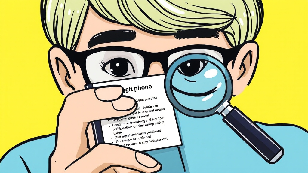 알뜰폰 가입 및 이용 시 유의사항 (illustration 스타일)