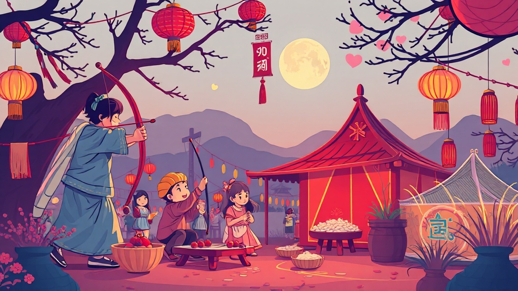 축제를 더 즐겁게, 체험 프로그램 (illustration 스타일)