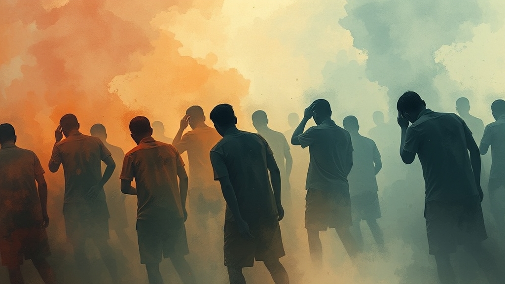 사건의 진실 규명과 향후 전망 (watercolor 스타일)