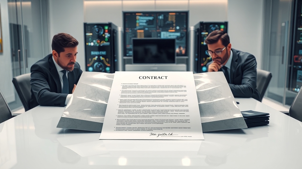 수의계약 체결 조건 및 허용 사유 (realistic 스타일)