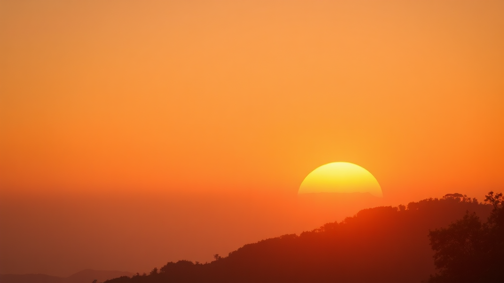 새해맞이 해돋이 의미와 소망 (realistic 스타일)