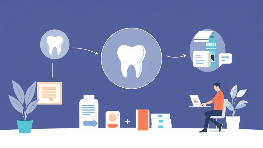 치아보험, 나에게 맞는 상품 선택 가이드 (illustration 스타일)
