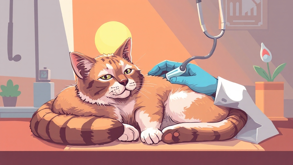 노령묘 돌봄 FAQ: 궁금증 해결 (illustration 스타일)