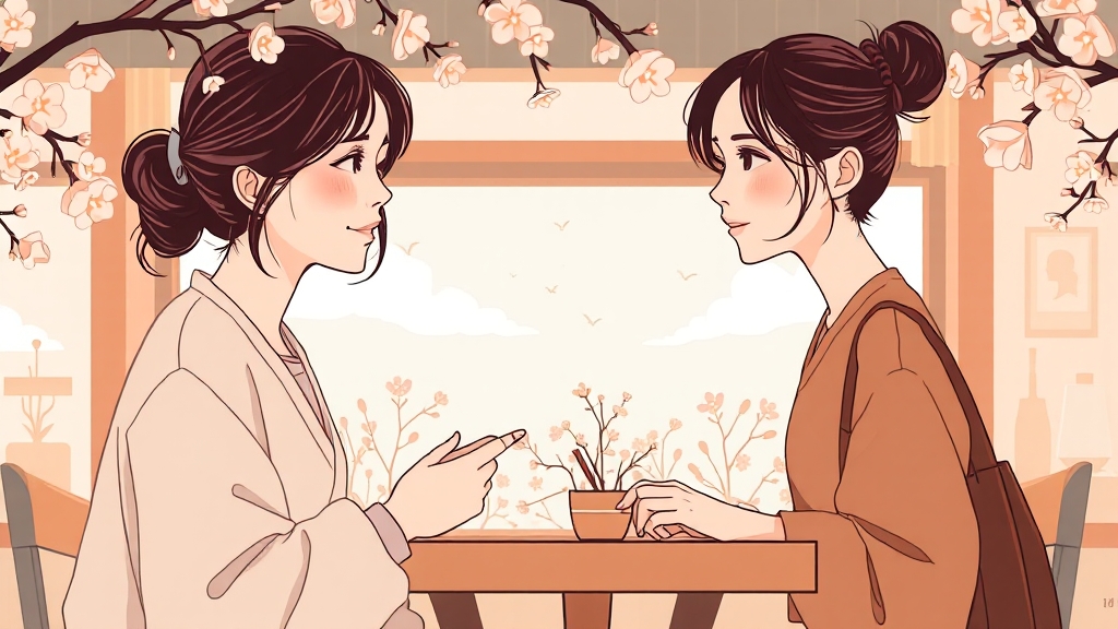 드라마의 주제와 매력 (illustration 스타일)