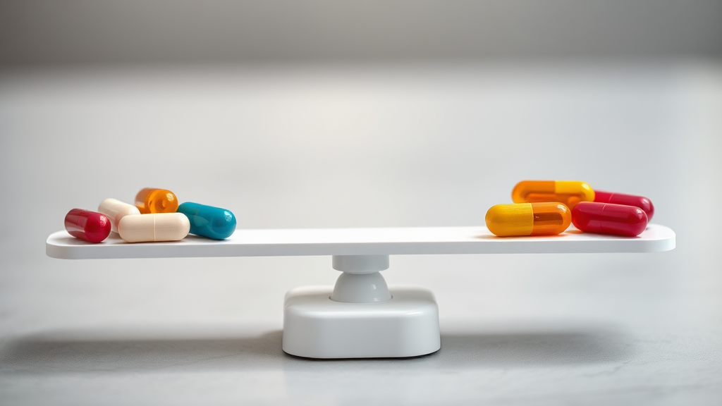 나에게 맞는 약 선택 (realistic 스타일)