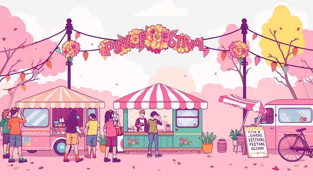 부대시설 & 편의시설 (cartoon 스타일)