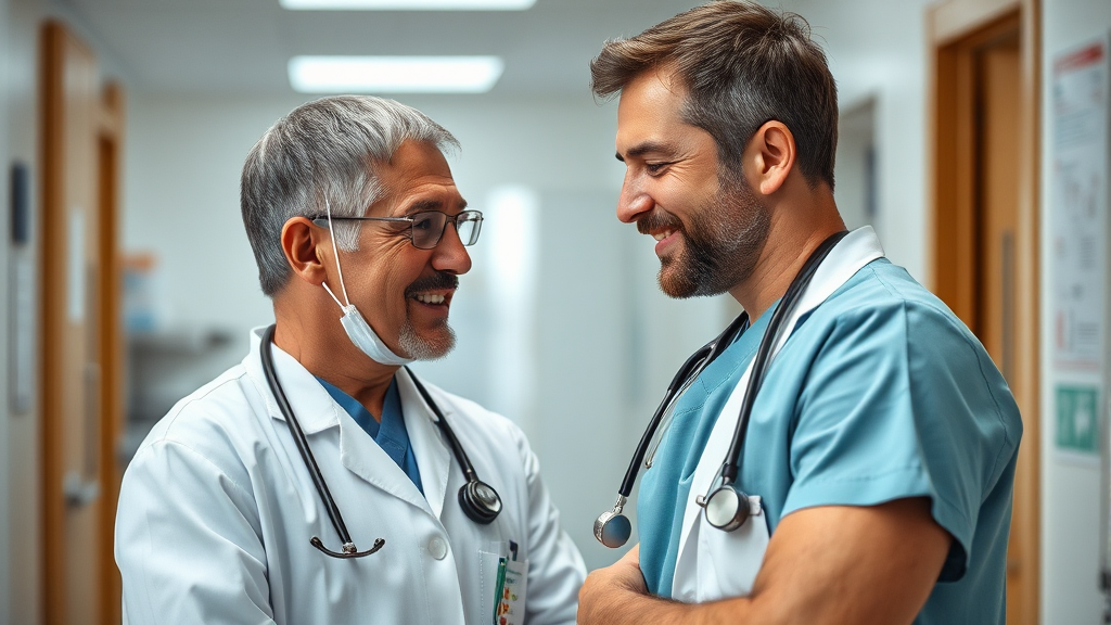 진료 전 필수 확인: 급여/비급여 항목 (realistic 스타일)