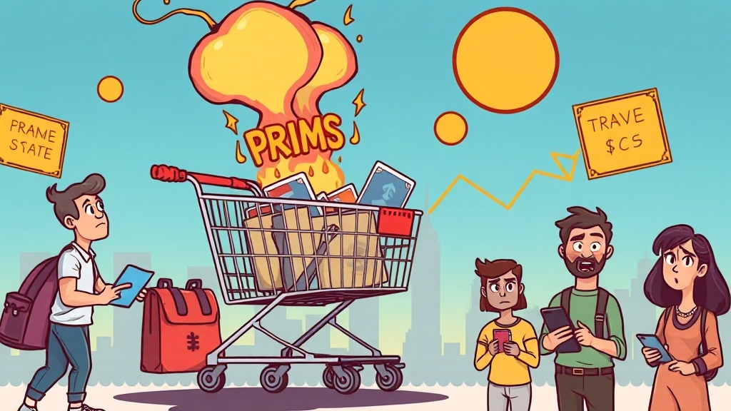 환율 급등, 우리 생활에 미치는 영향 (cartoon 스타일)