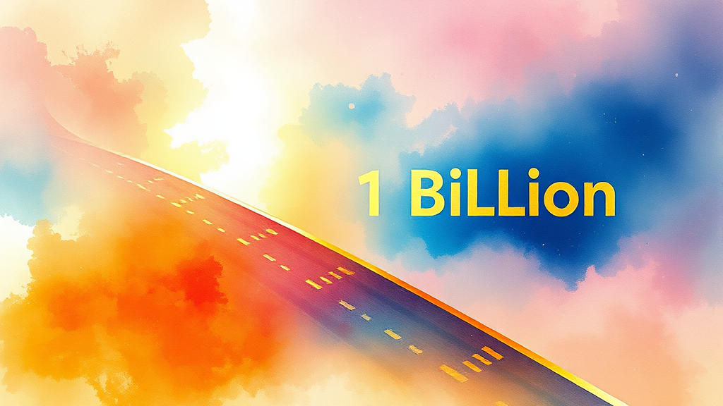 ETF로 10억 만들기: A to Z 로드맵 10 마무리 (watercolor 스타일)