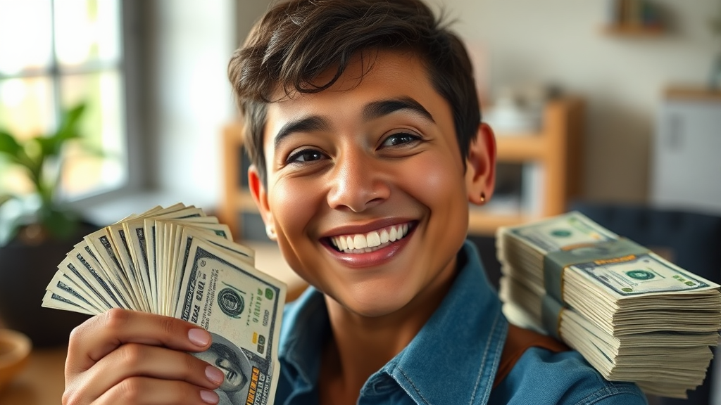 실업급여 지급 확인 & 부정수급 주의 (realistic 스타일)