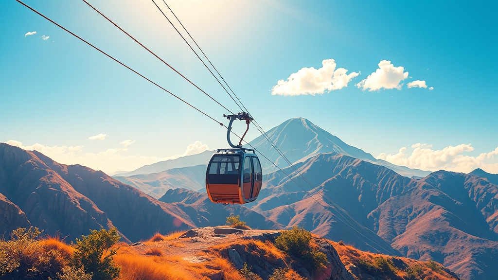 설악산 여행: 자연과 액티비티 (illustration 스타일)