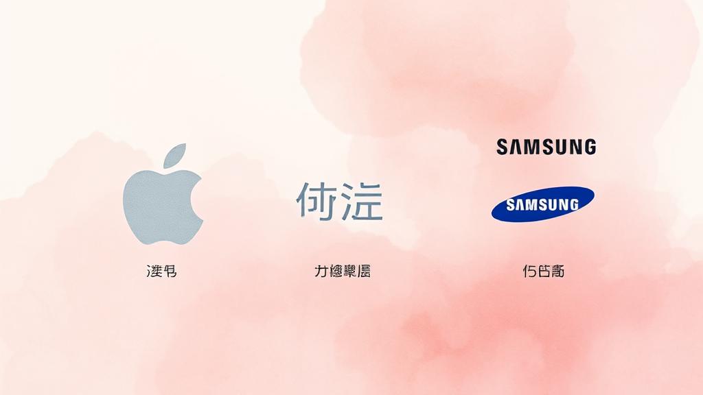 제조사별 대응 전략은? (watercolor 스타일)