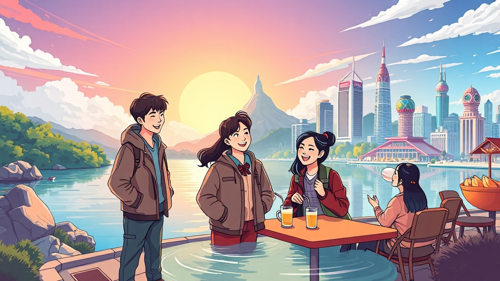 충주 여행 꿀팁 & 추천 코스 (cartoon 스타일)