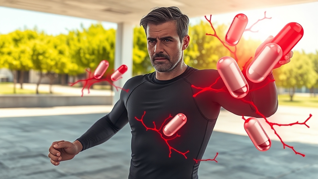 설포카프린, 염증성 지방과 무슨 관계? (realistic 스타일)