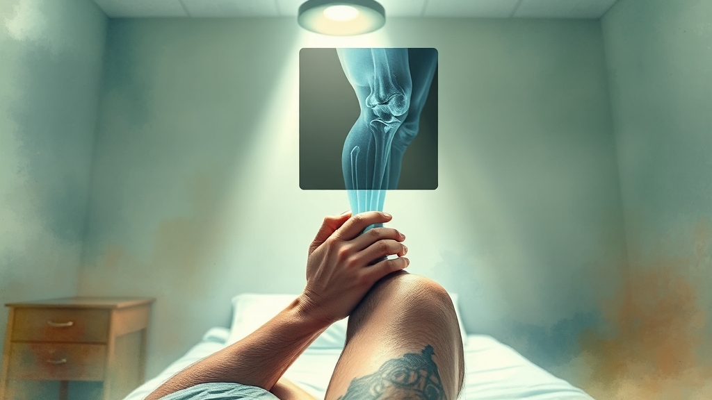 인공관절 수술, 왜 필요할까? (watercolor 스타일)