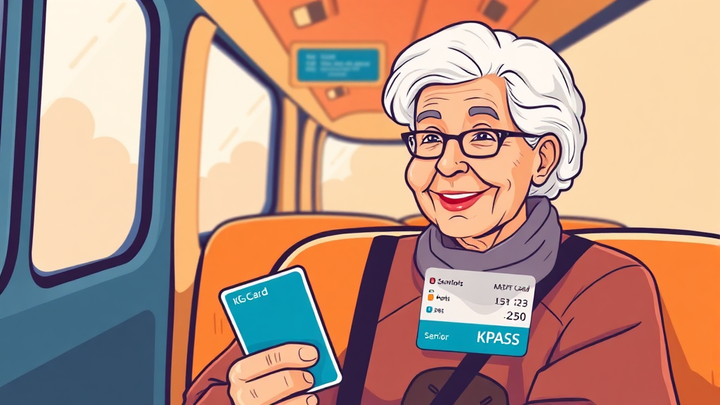 교통비 지원 혜택 (illustration 스타일)