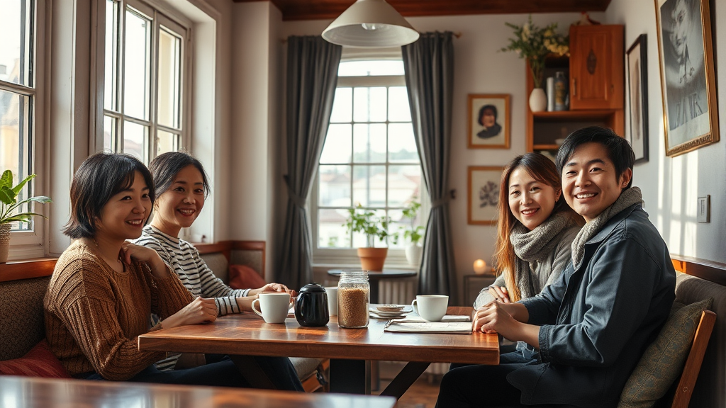 시설 및 서비스 안내 (realistic 스타일)