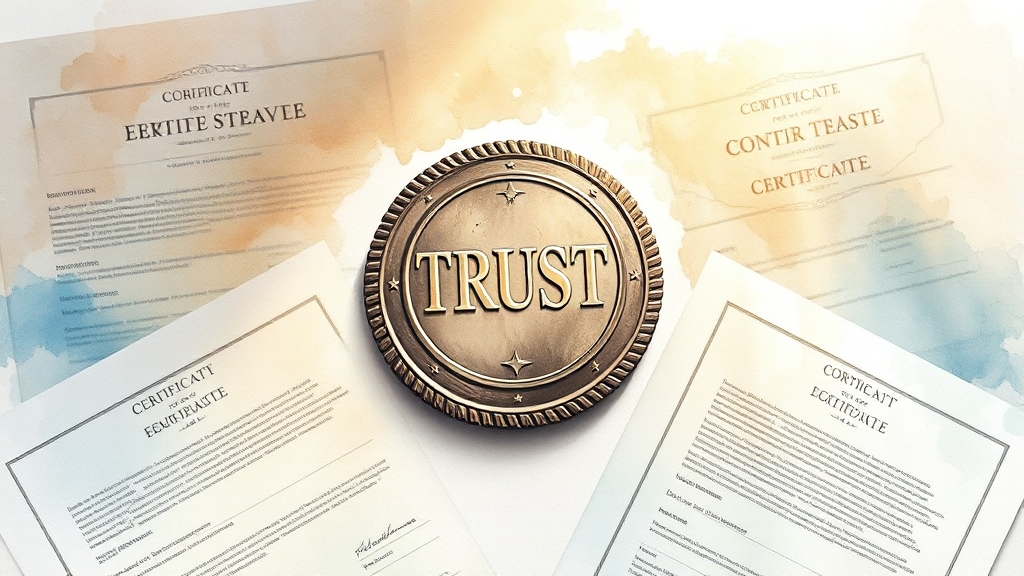 법인인감증명서, 왜 필요할까요? (watercolor 스타일)