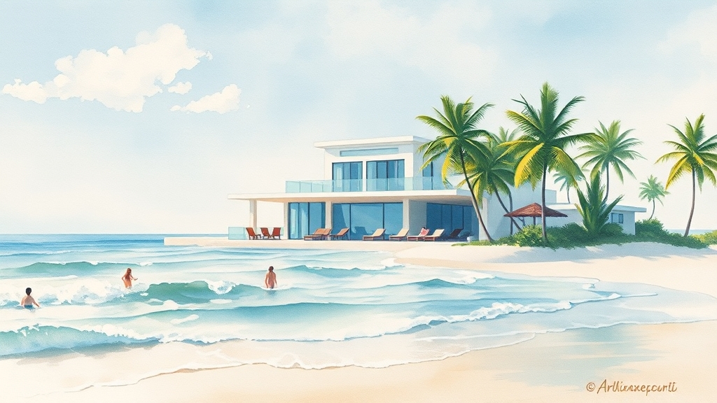 주변 관광지 및 액티비티 (watercolor 스타일)