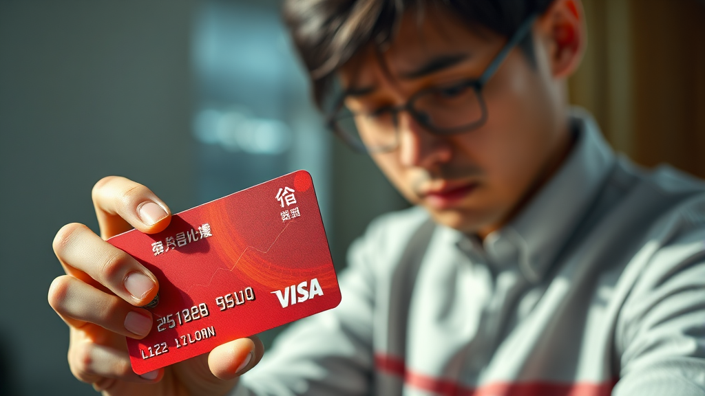 신용점수 하락, 얼마나 심각할까? (realistic 스타일)