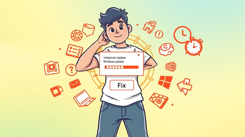 시스템 복원 & 문제 해결사 (cartoon 스타일)