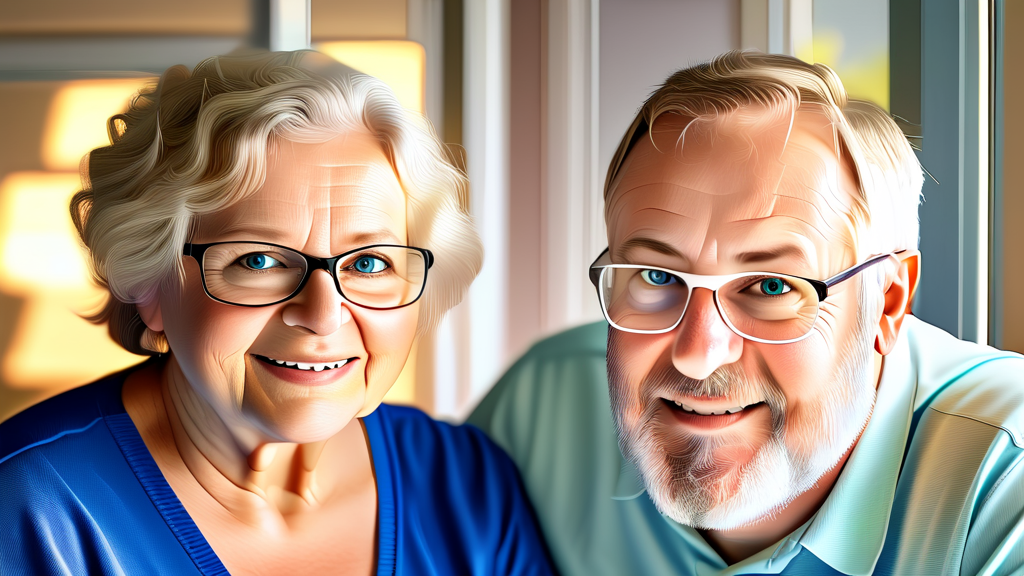 누가 받을 수 있나요? 통합돌봄 서비스 대상자 (realistic 스타일)