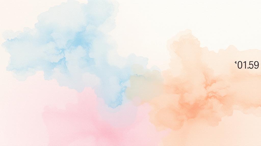 가격 정보 & 스마트 구매 꿀팁 (watercolor 스타일)