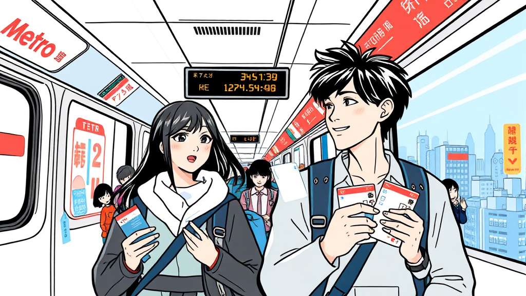 메트로패스 가성비 분석 (illustration 스타일)