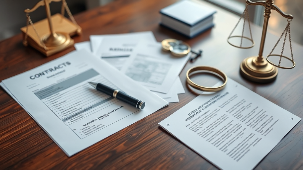 명도소송, 어떤 서류가 필요할까요? (realistic 스타일)