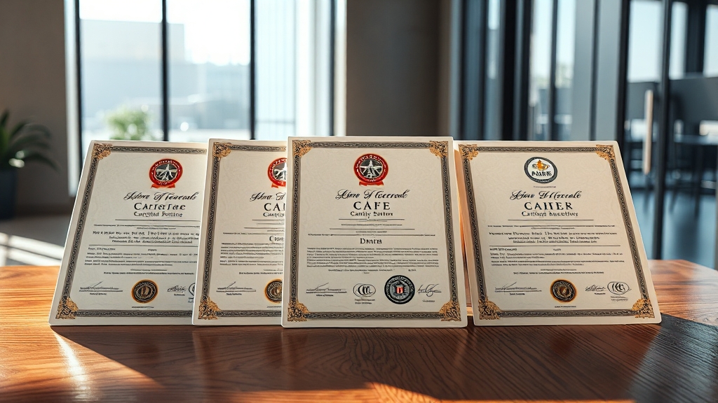 영업신고증, 무엇일까요? (realistic 스타일)