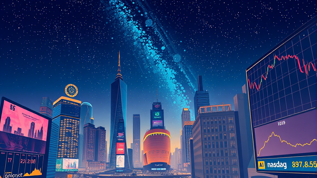 나스닥 100 완벽 분석: 실전 매매 전략과 시장 흐름 읽기 4 나스닥 100 지수 분석: 중요성과 변동성 요인 (illustration 스타일)