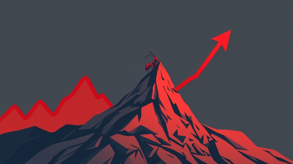 주식 시장, 왜 급락했을까? (illustration 스타일)