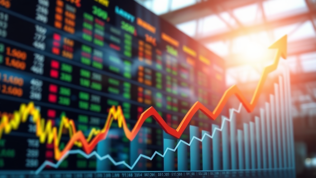 세컨더리 vs 프라이머리 시장 (realistic 스타일)